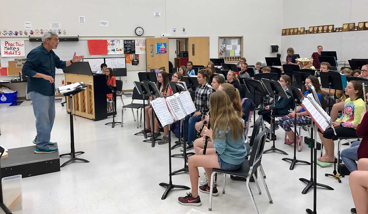 Milt Allen Classroom Music Teacher Conductor